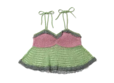 atmos pink Teamifuu Lace Ami Cami "Khaki"