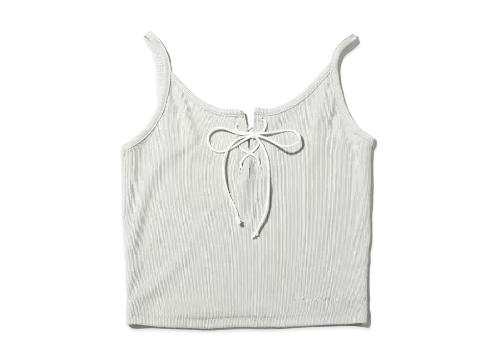 atmos pink Lace Up Cami "Mint"