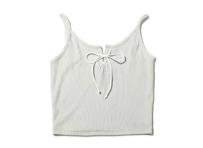 atmos pink Lace Up Cami "Mint"