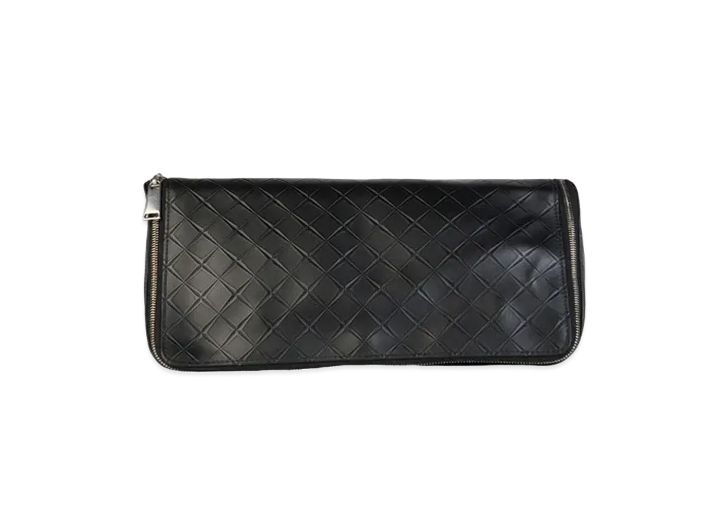 Bottega Veneta Intrecciato Calfskin Cosmetic Pouch "Black"