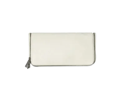 Bottega Veneta Intrecciato Calfskin Cosmetic Pouch "White"