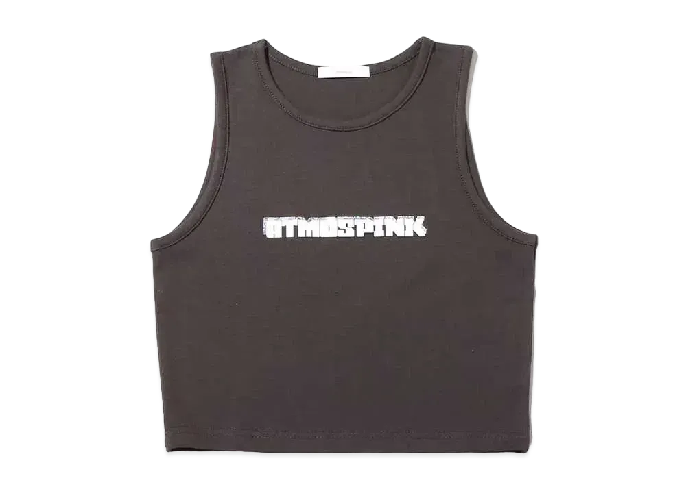 atmos pink Hologram Logo Chibi Tank "Gray"