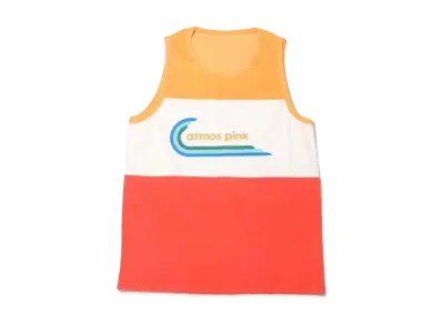 atmos pink Pile Big Tank "Orange"