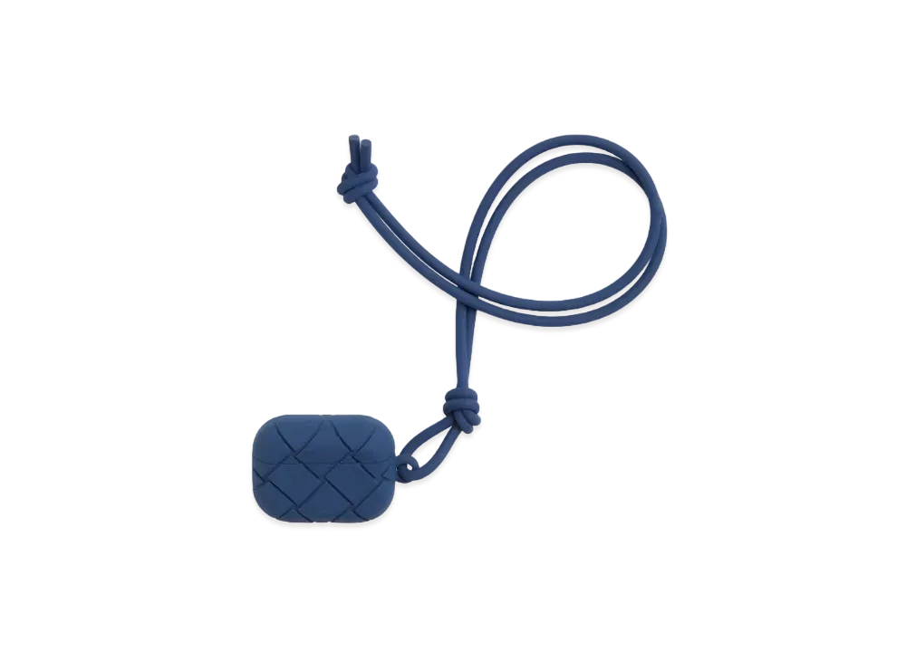 Bottega Veneta Intrecciato Rubber Silicon Airpods Pro Case "Cruise"