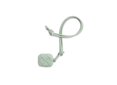 Bottega Veneta Intrecciato Rubber Silicon AirPods Case "Sage"