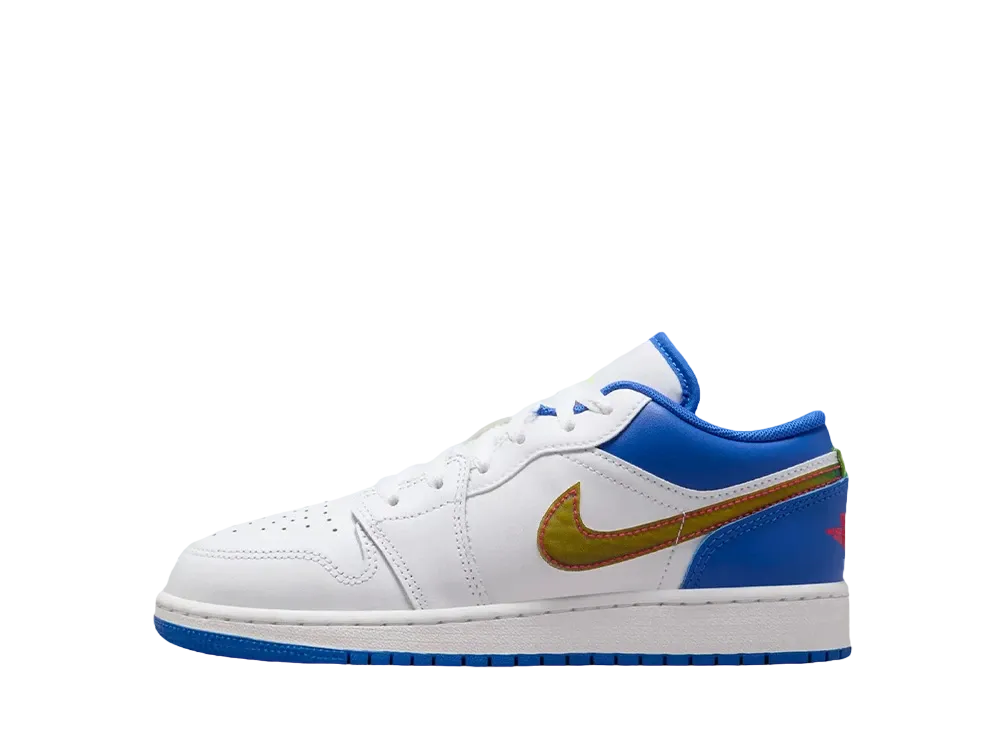 ナイキ GS エアジョーダン1 "イリデッセント/ホワイト/ハイパーロイヤル"