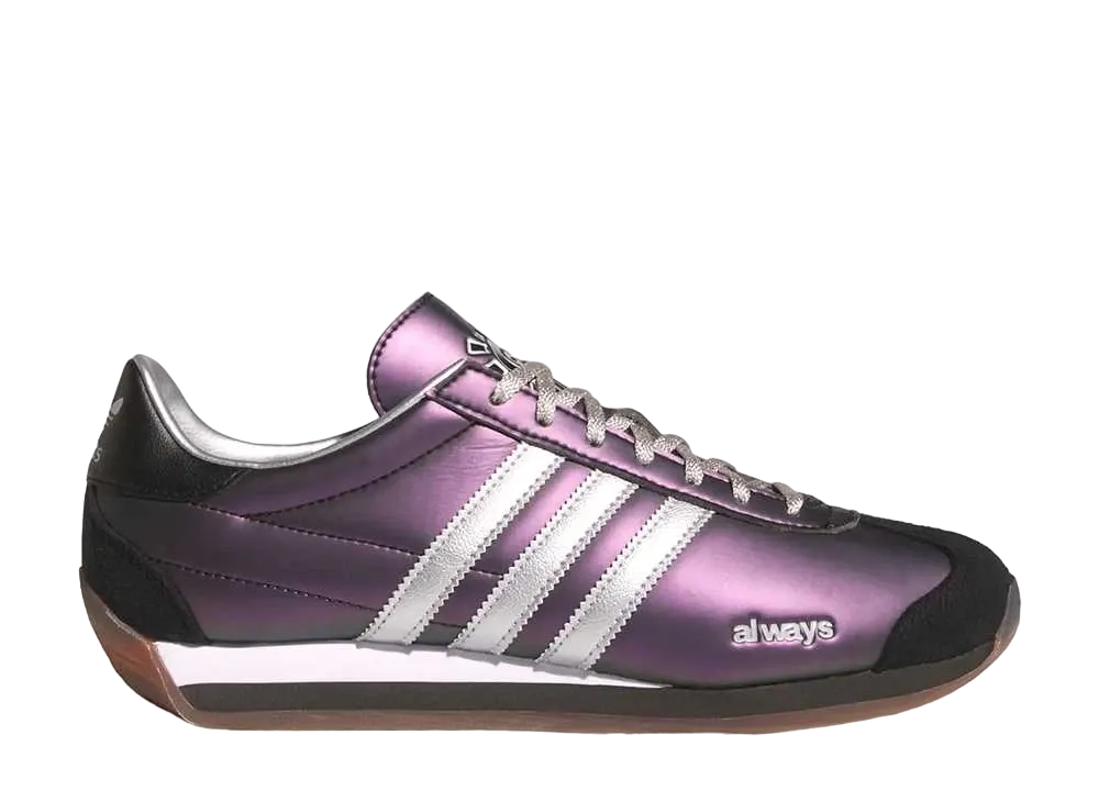 Always Do What You Should Do × adidas Country "Purple/Silver"