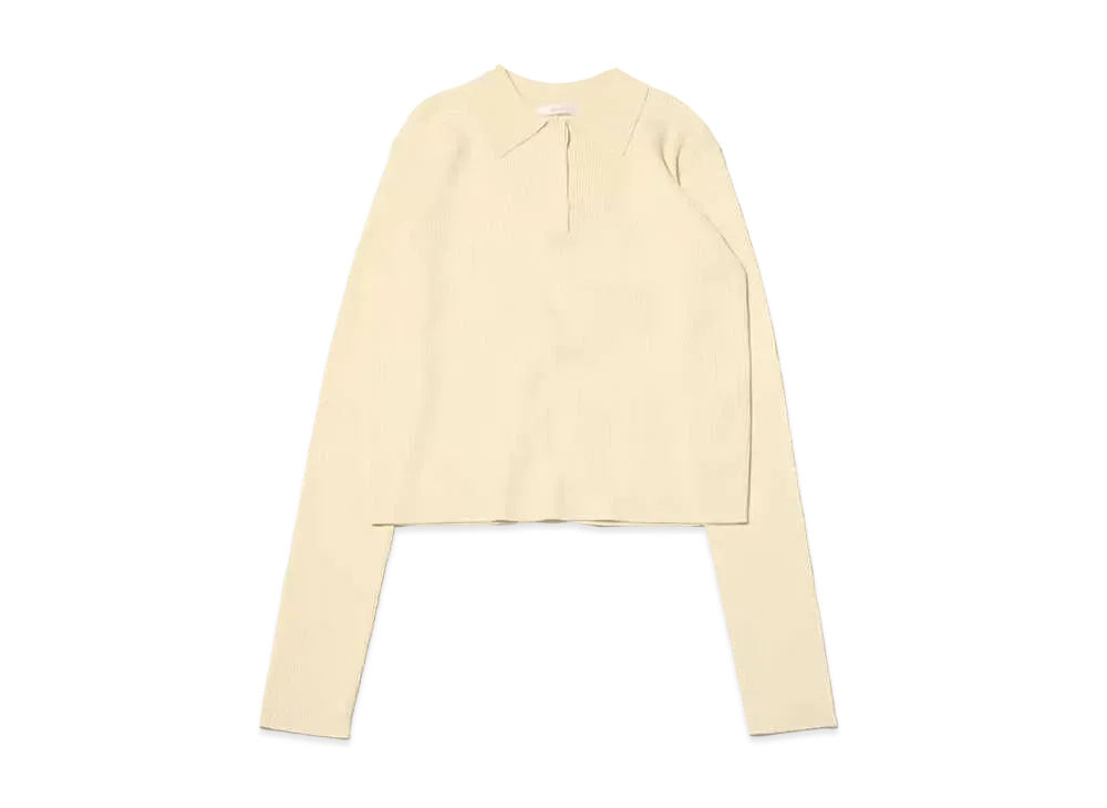 atmos pink Back Ribbon Kaikin Rib Knit "Ivory"