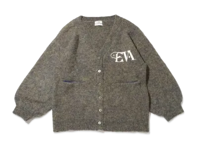 atmos pink x Evrys One Point Knit Cardigan "Navy"