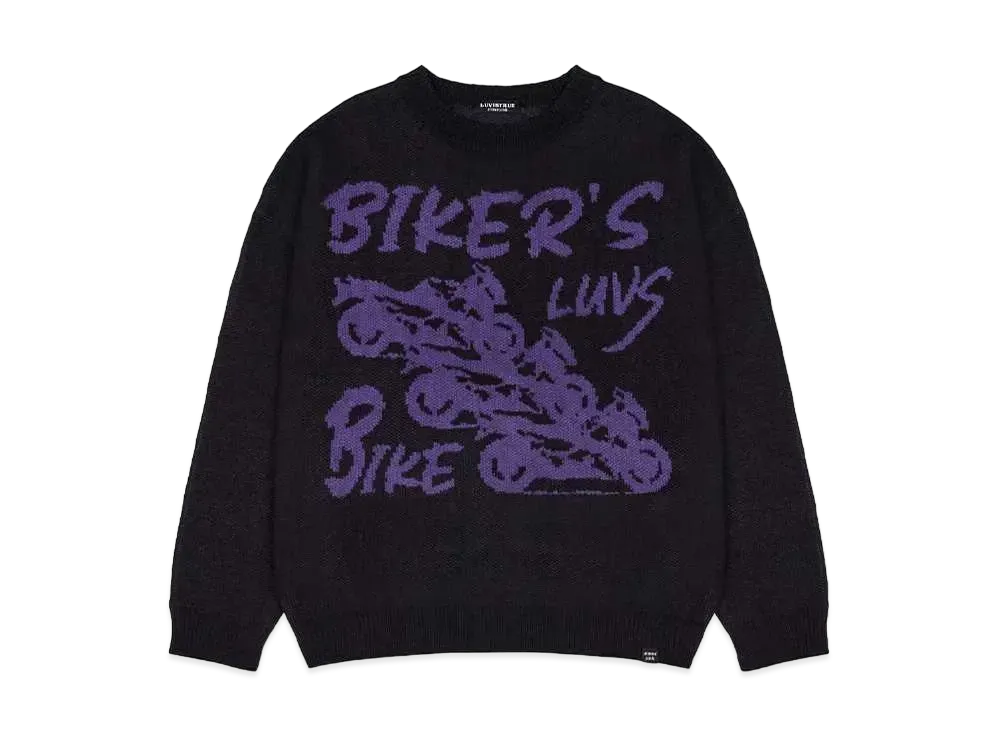atmos pink x Love Is True Rc Bike Knit "Black"