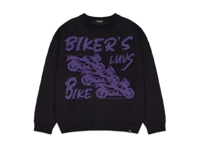 atmos pink x Love Is True Rc Bike Knit "Black"