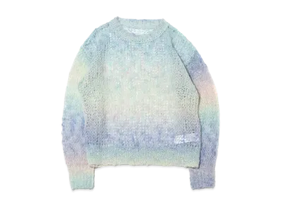atmos pink Colorful Skin Knit Top "Blue"