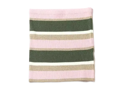 atmos pink Striped Knit Bare Top "Pink"