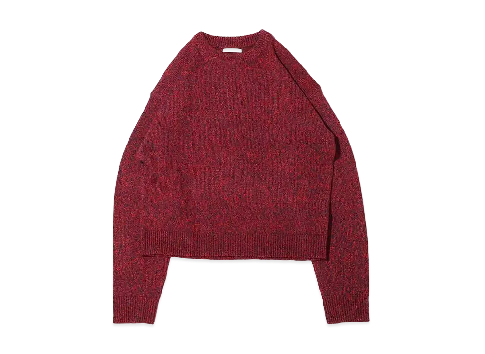 atmos pink Sweat Fuu Setup Knit Tops "Red"