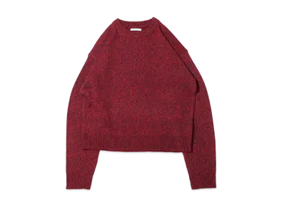 atmos pink Sweat Fuu Setup Knit Tops "Red"