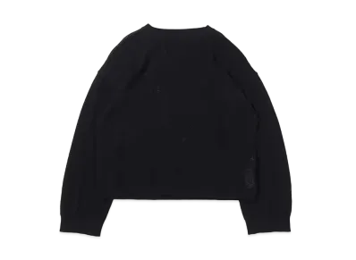 atmos pink Scashiami Design Knit Pullover "Black"