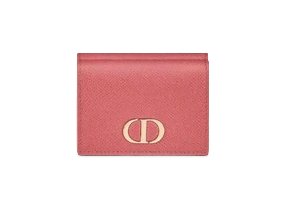 Dior 30 Montaigne Compact Wallet "Pink"