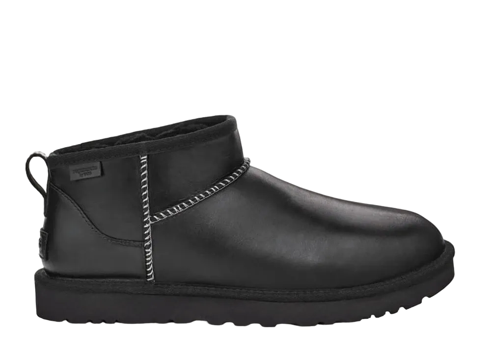 アグ クラシック ウルトラ ミニ LTHR リジェン "ブラック"