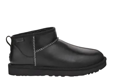UGG Classic Ultra Mini LTHR Regen "Black"