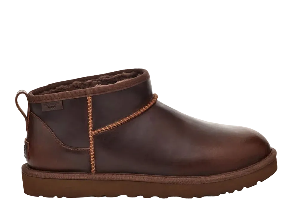 アグ クラシック ウルトラ ミニ LTHR リジェン "アイアンウッド"