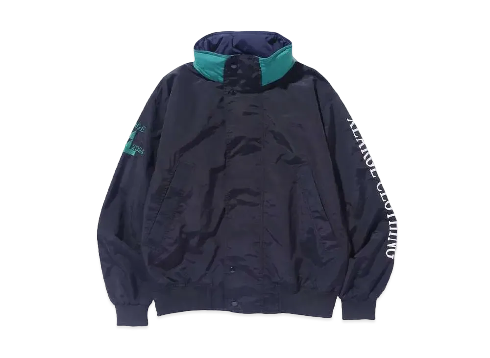 XLARGE NYLON SAILING JACKET "BLACK"