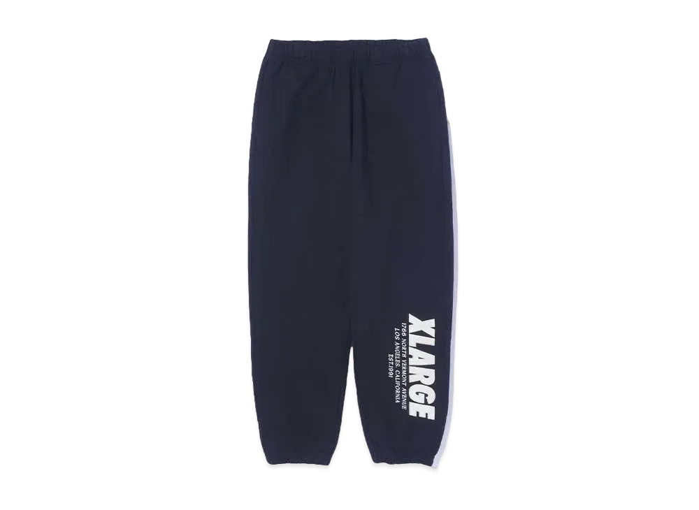 XLARGE CHENILLE LOGO SWEAT PANTS "BLACK"