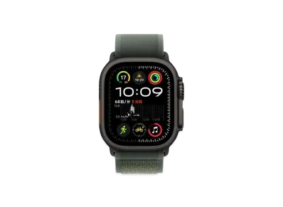 Apple Watch Ultra 2 (GPS + Cellular Model) 49mm Black Titaniumcase Trail Loop "Green"