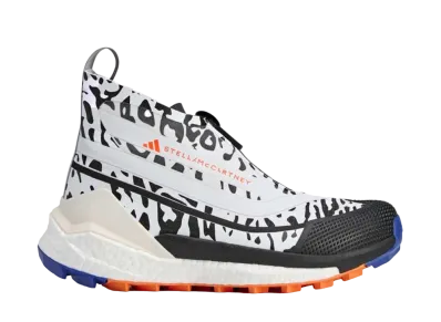 Stella McCartney × adidas Terrex Free Hiker 2.0 GORE-TEX AOP "Footwear White/Crew Orange/Core Black"