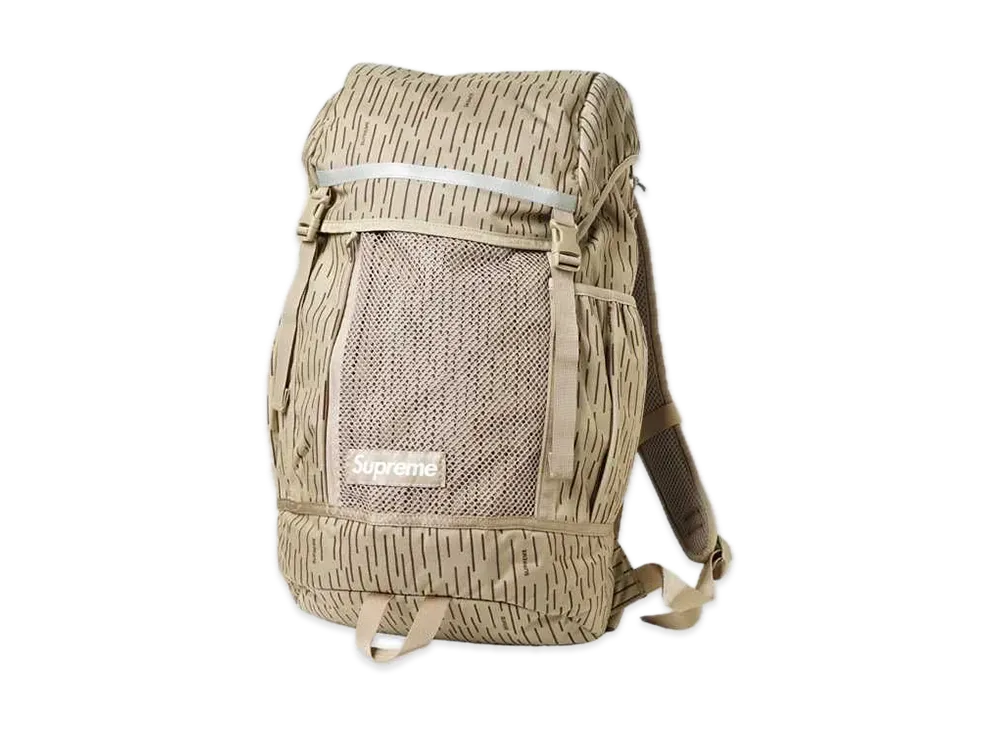 Supreme Backpack "Tan Raindrop"