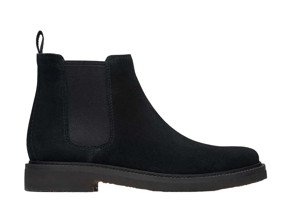 クラークス クラークデール イージー "ブラックスウェード"