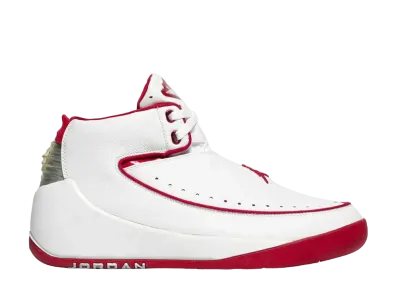 Nike Air Jordan Nu Retro 2 "White/Varsity Red/Metallic Silver"