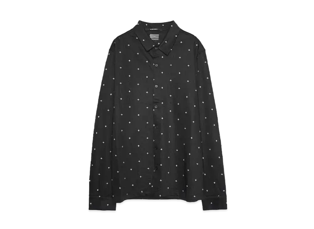 KSUBI POLKA PLUS LS SHIRT BLACK "BLACK"