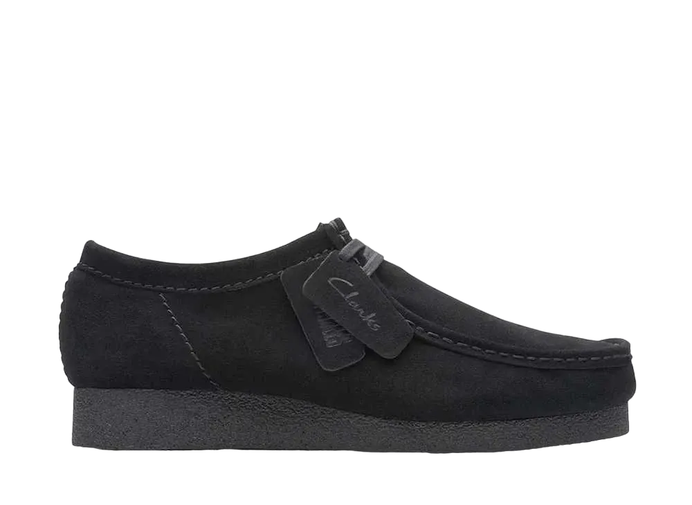 Clarks Wallabee Evo Waterproof "Black Suede"