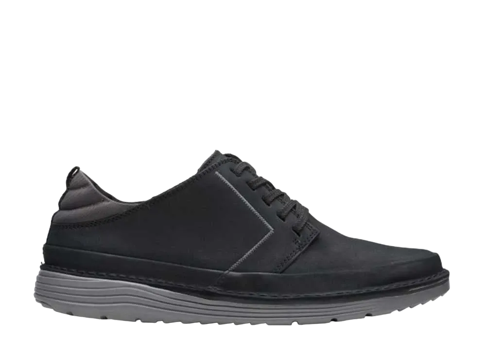 Clarks Brahnz Low "Black Nubuck"