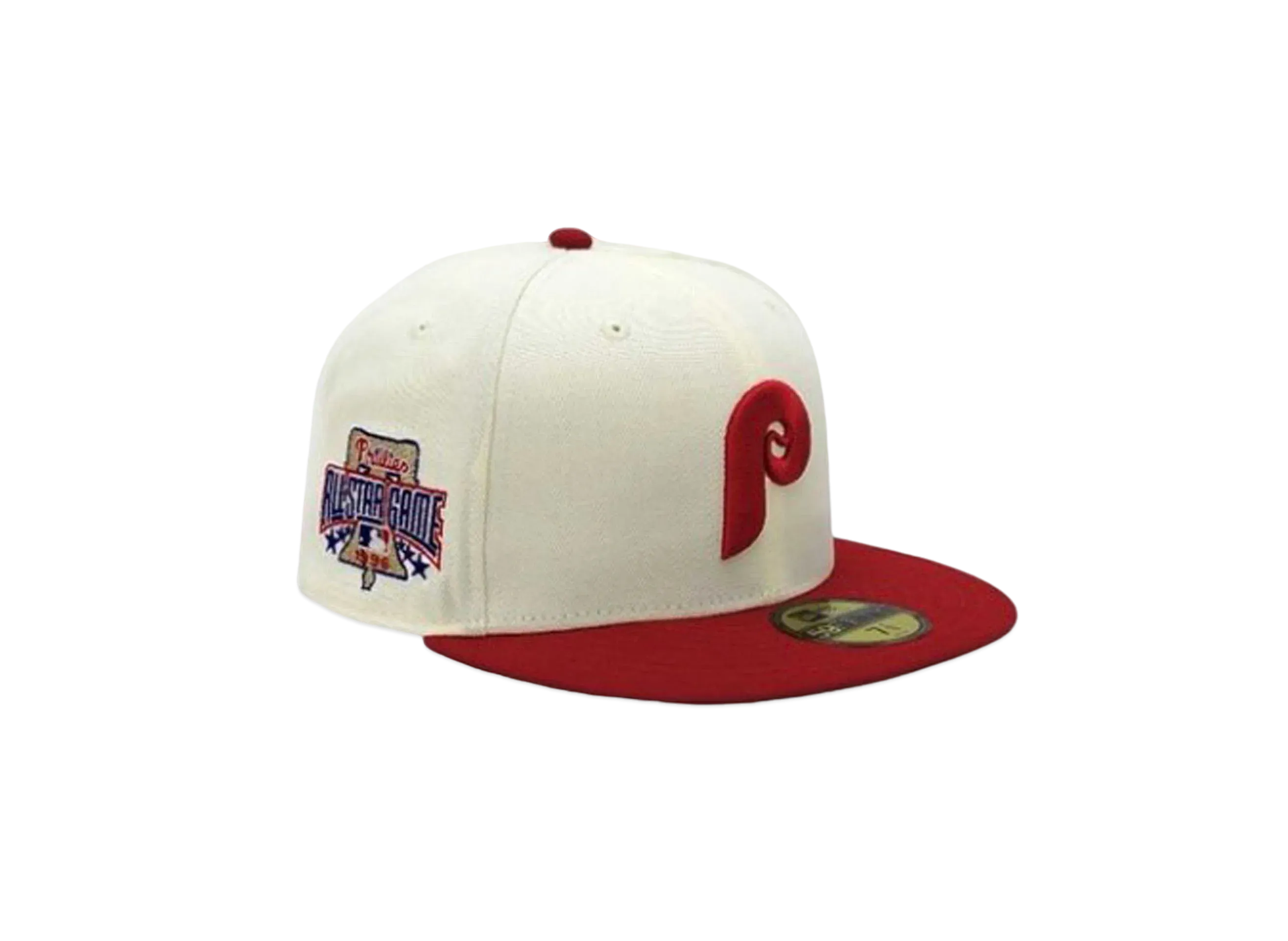 NEW ERA x THE CAP 59Fifty MLB SPACIAL FRAME Philadelphia Phillies "Chrome/Red"