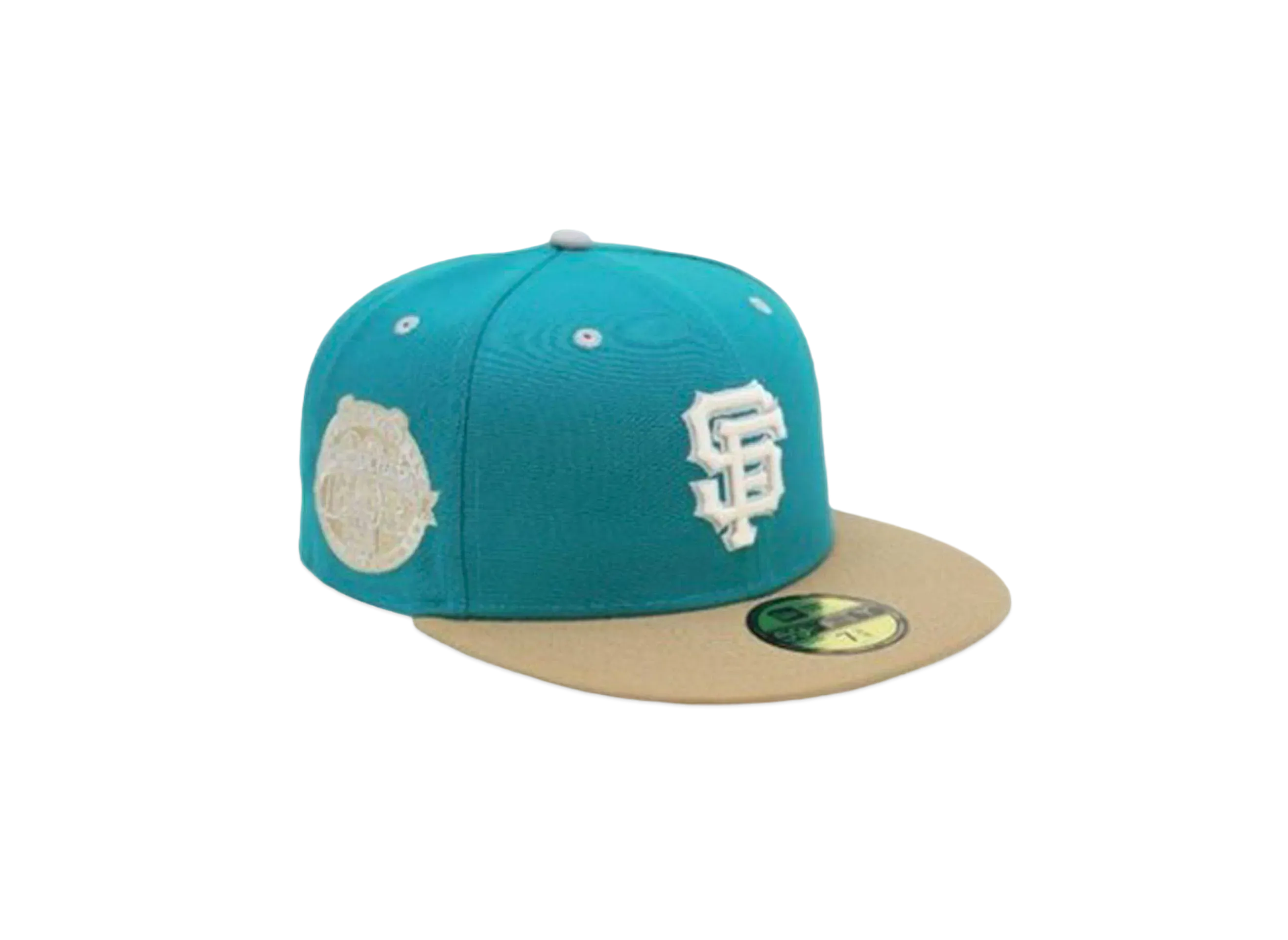 NEW ERA x THE CAP 59Fifty Lake Mirror TOKOROZAWA EXCLUSIVE San Francisco Giants "Blue/Beige"