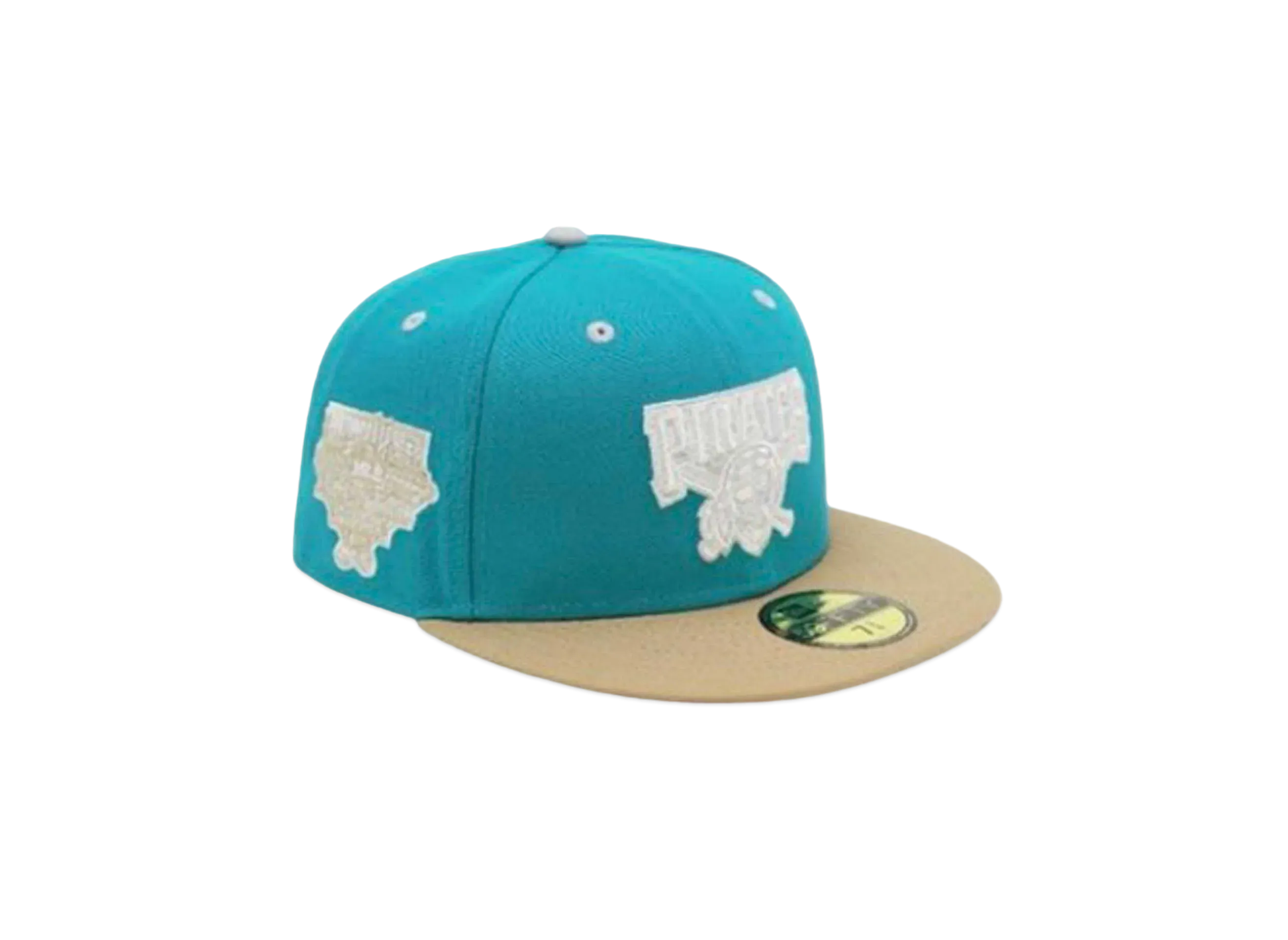 NEW ERA x THE CAP 59Fifty Lake Mirror TOKOROZAWA EXCLUSIVE Pittsburgh Pirates "Blue/Beige"