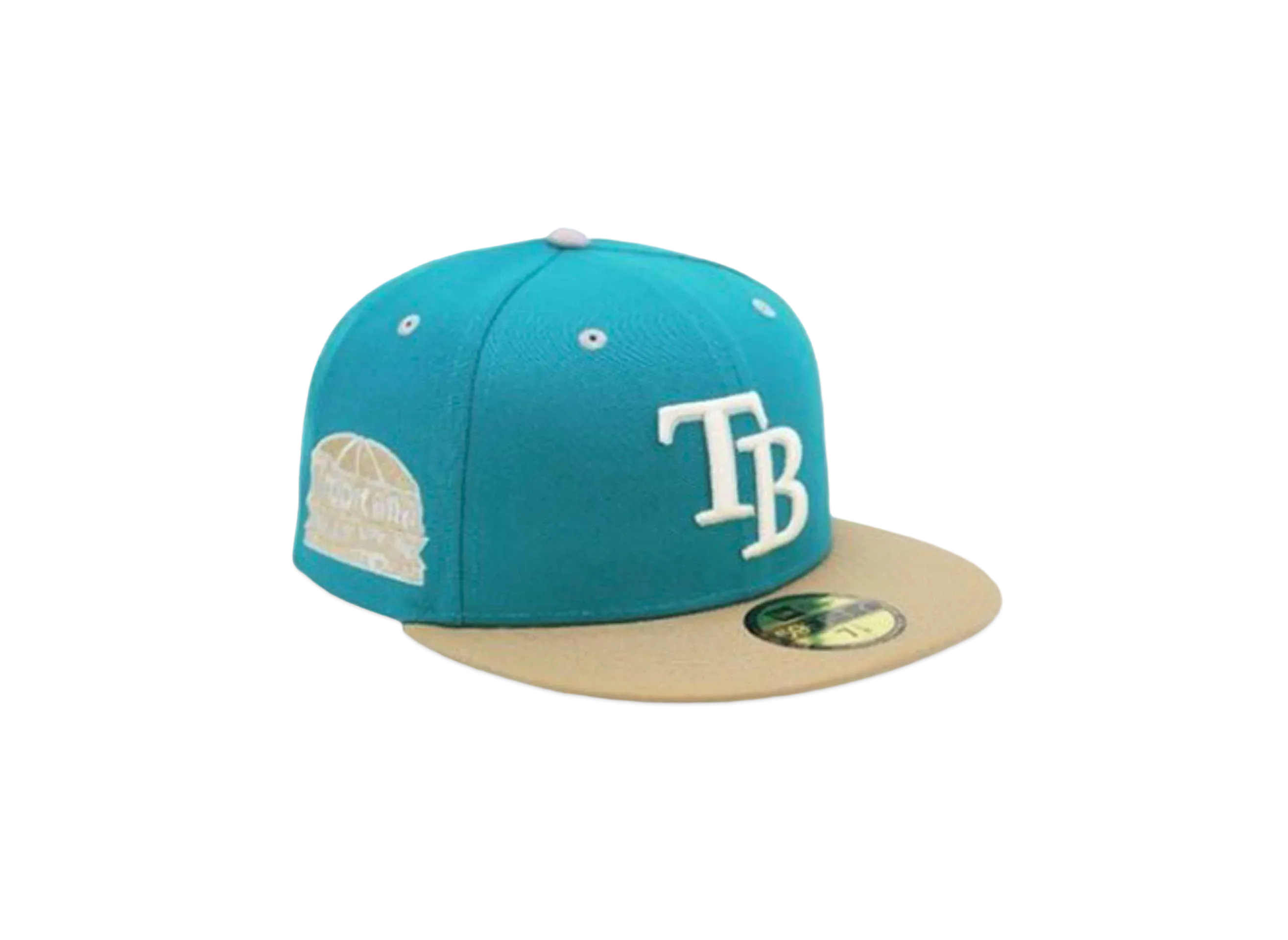 NEW ERA x THE CAP 59Fifty Lake Mirror TOKOROZAWA EXCLUSIVE Tampa Bay Rays "Blue/Beige"
