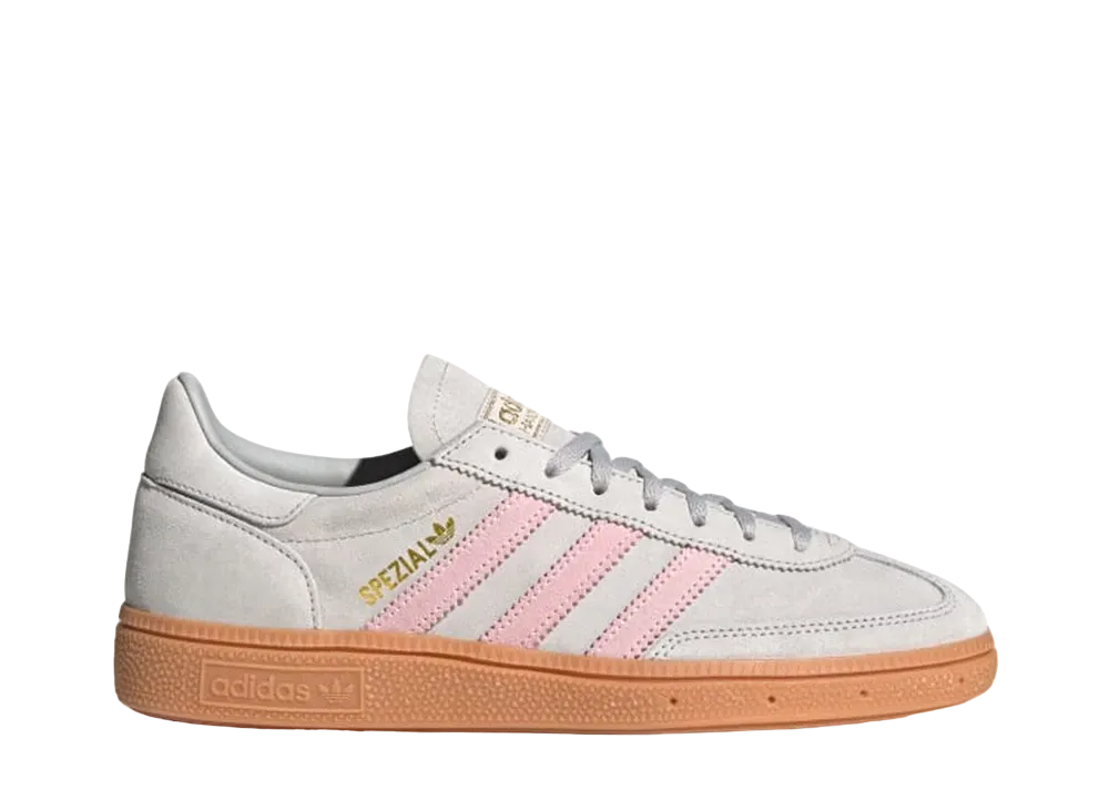 adidas Women's Handball Spezial "Grey Two/Clear Pink/Gold Metallic"