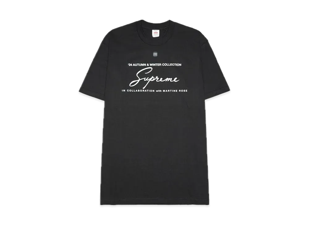 Supreme x Martine Rose Tee "Black"