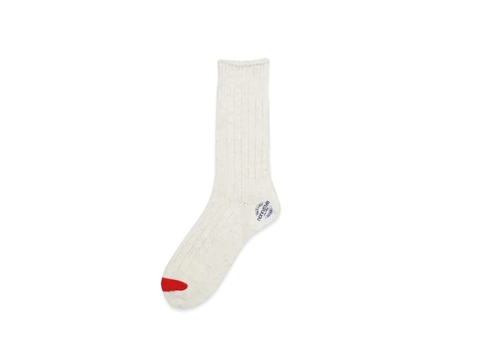 nonnative DWELLER SOCKS HI W/N/C/P/Pu WOVEN "OFF WHITE"