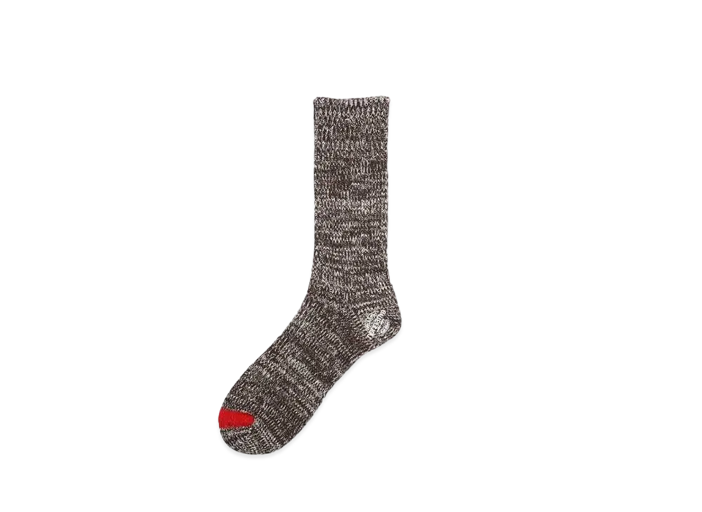 nonnative DWELLER SOCKS HI W/N/C/P/Pu WOVEN "BROWN"