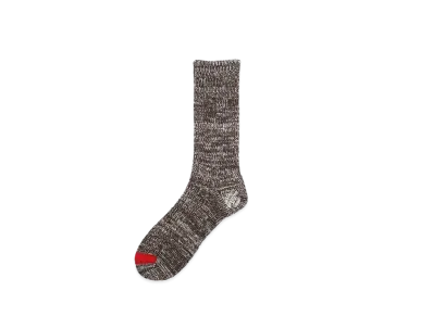 nonnative DWELLER SOCKS HI W/N/C/P/Pu WOVEN "BROWN"