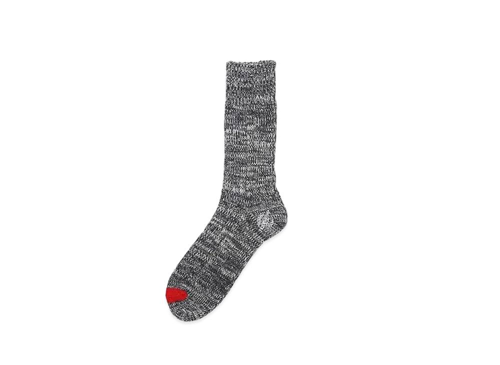 nonnative DWELLER SOCKS HI W/N/C/P/Pu WOVEN "CHARCOAL"