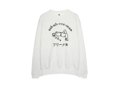 FREETER Saluhreeman crewneck "GREY"