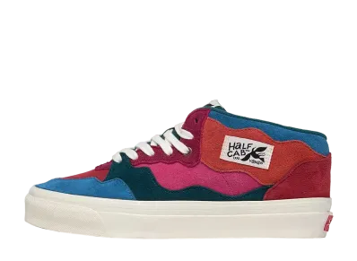 Piet Parra × Vans Half Cab "Blue/Green/Pink"