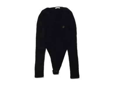 atmos pink Design Feather Knit "Black"