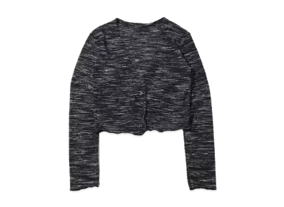 atmos pink Melange Tight Cardigan "Black"