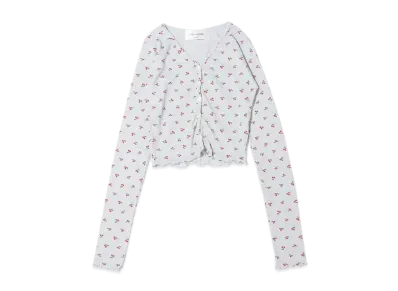 atmos pink Cherry Gala Cardigan "Bule"