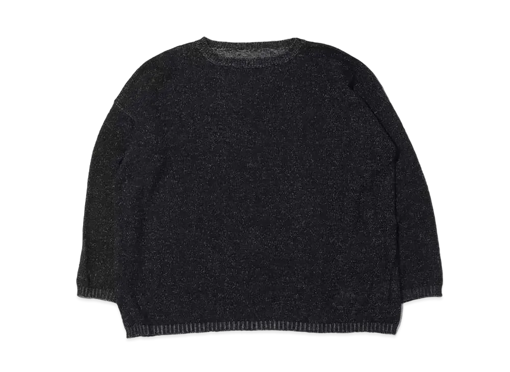 atmos pink Loose Mohair Knit Pullover "Black"